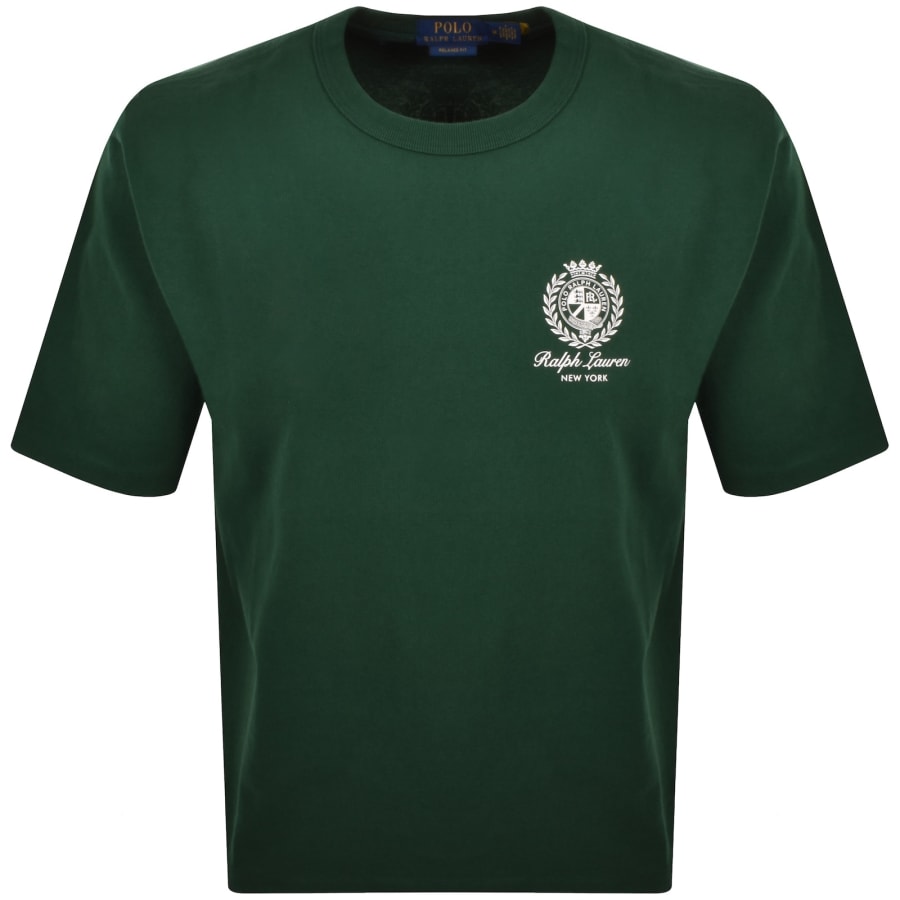 Image number 2 for Ralph Lauren Relaxed Fit T Shirt Green