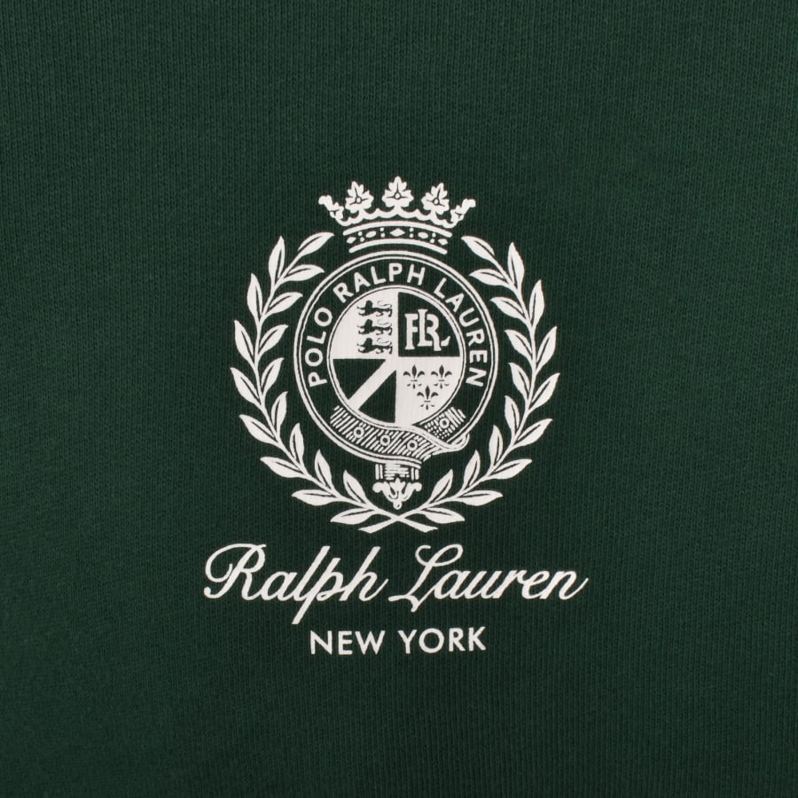 Image number 3 for Ralph Lauren Logo Polo Sweatshirt Green