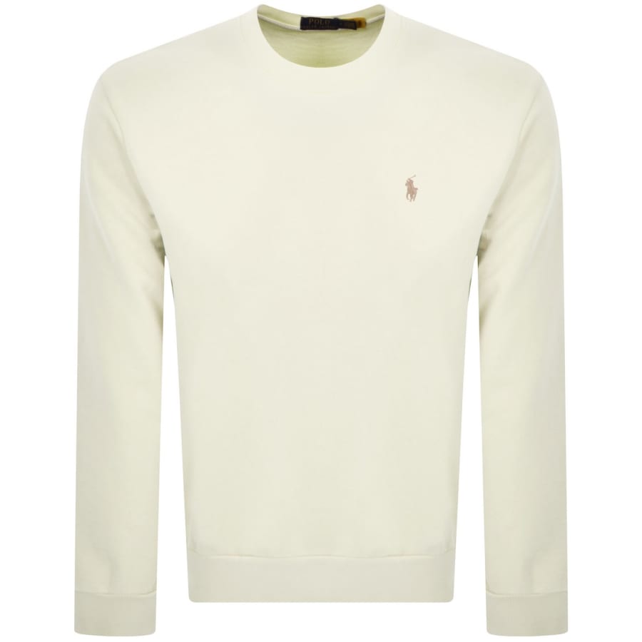Image number 1 for Ralph Lauren Long Sleeve Sweatshirt Cream
