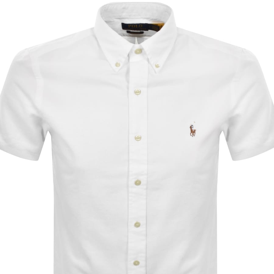 Image number 2 for Ralph Lauren Lightweight Oxford Shirt White