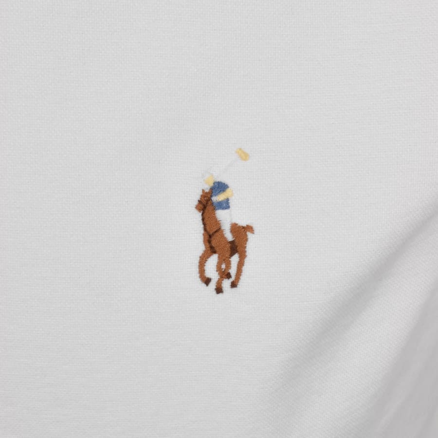Image number 3 for Ralph Lauren Lightweight Oxford Shirt White