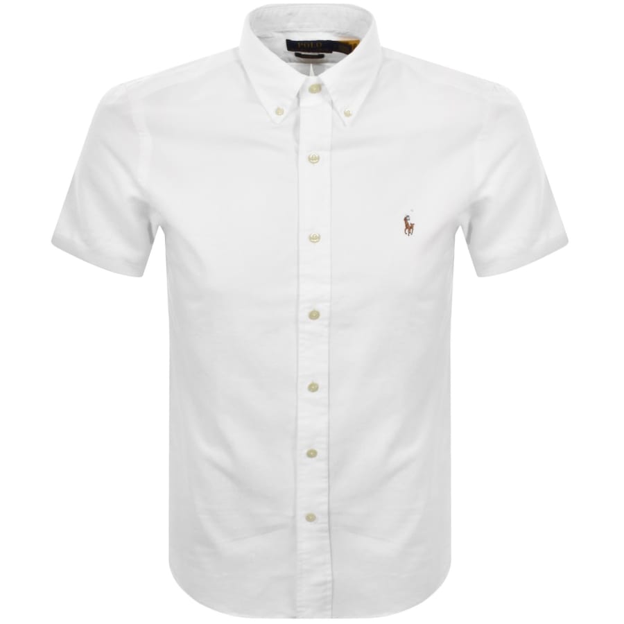 Image number 1 for Ralph Lauren Lightweight Oxford Shirt White