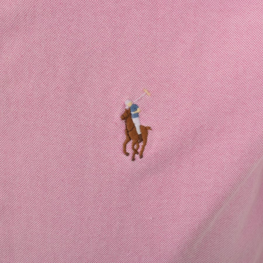 Image number 3 for Ralph Lauren Lightweight Oxford Shirt Pink
