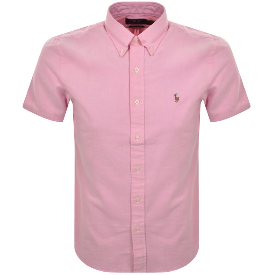 Image number 1 for Ralph Lauren Lightweight Oxford Shirt Pink