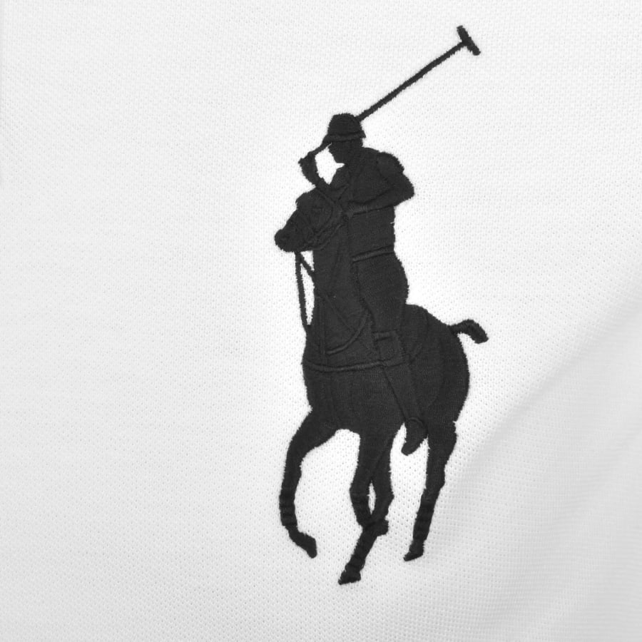Image number 3 for Ralph Lauren Logo Polo T Shirt White
