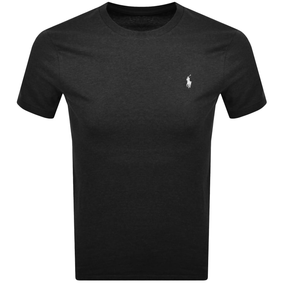 Image number 1 for Ralph Lauren Crew Neck Slim Fit T Shirt Black