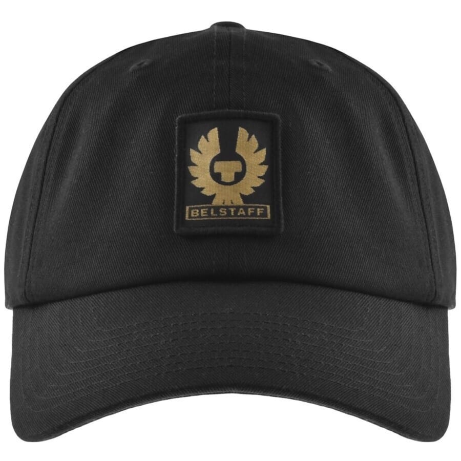 Image number 1 for Belstaff Phoenix Logo Cap Black