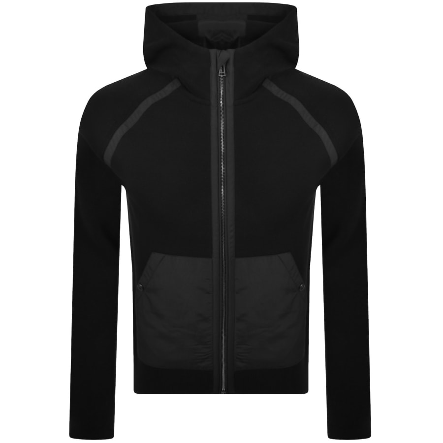 Image number 2 for Belstaff Full Zip Hoodie Black