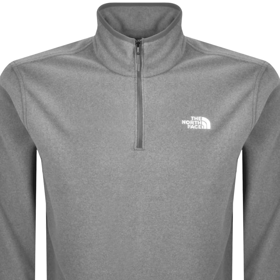 Image number 2 for The North Face Glacier Fleece Grey