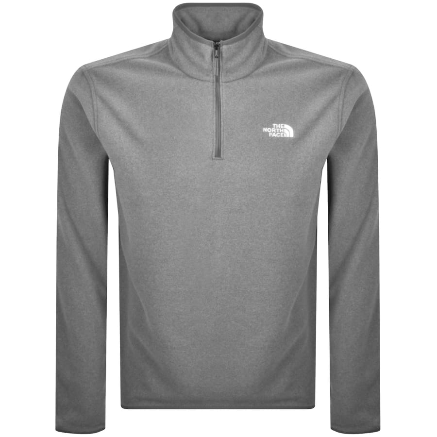 Image number 1 for The North Face Glacier Fleece Grey