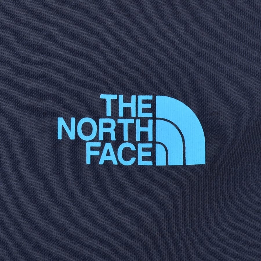 Image number 4 for The North Face SS Box T Shirt Navy