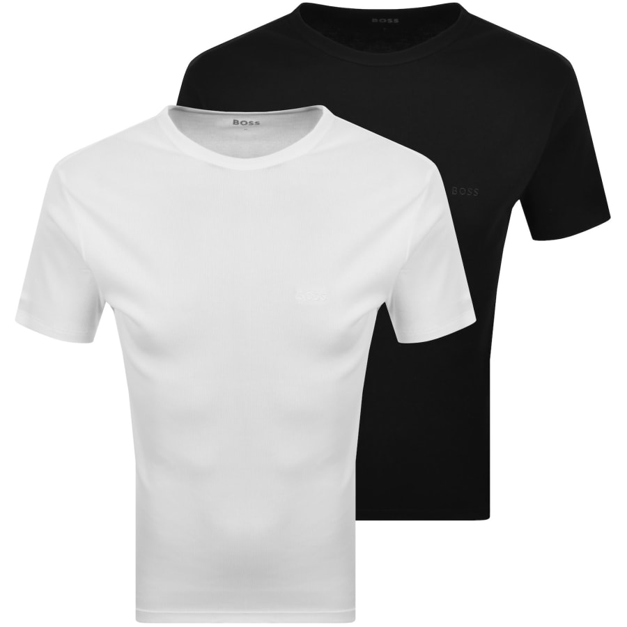 Image number 1 for BOSS 2 Pack Classic Rib T Shirts