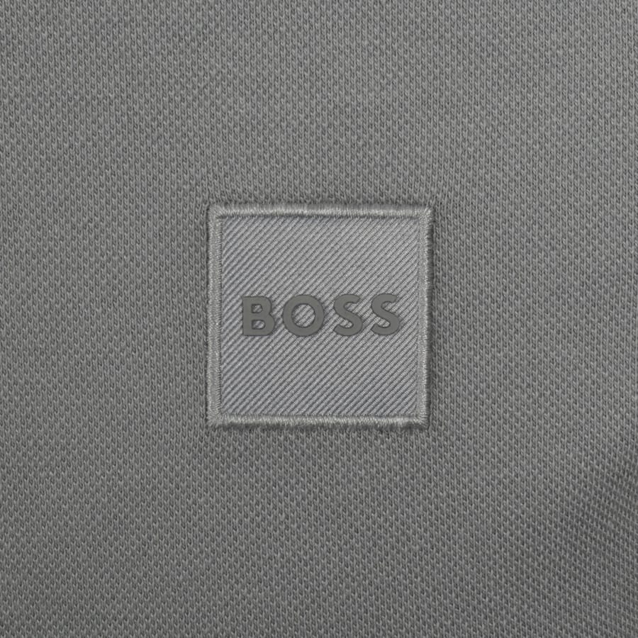 Image number 3 for BOSS Passenger Polo T Shirt Grey