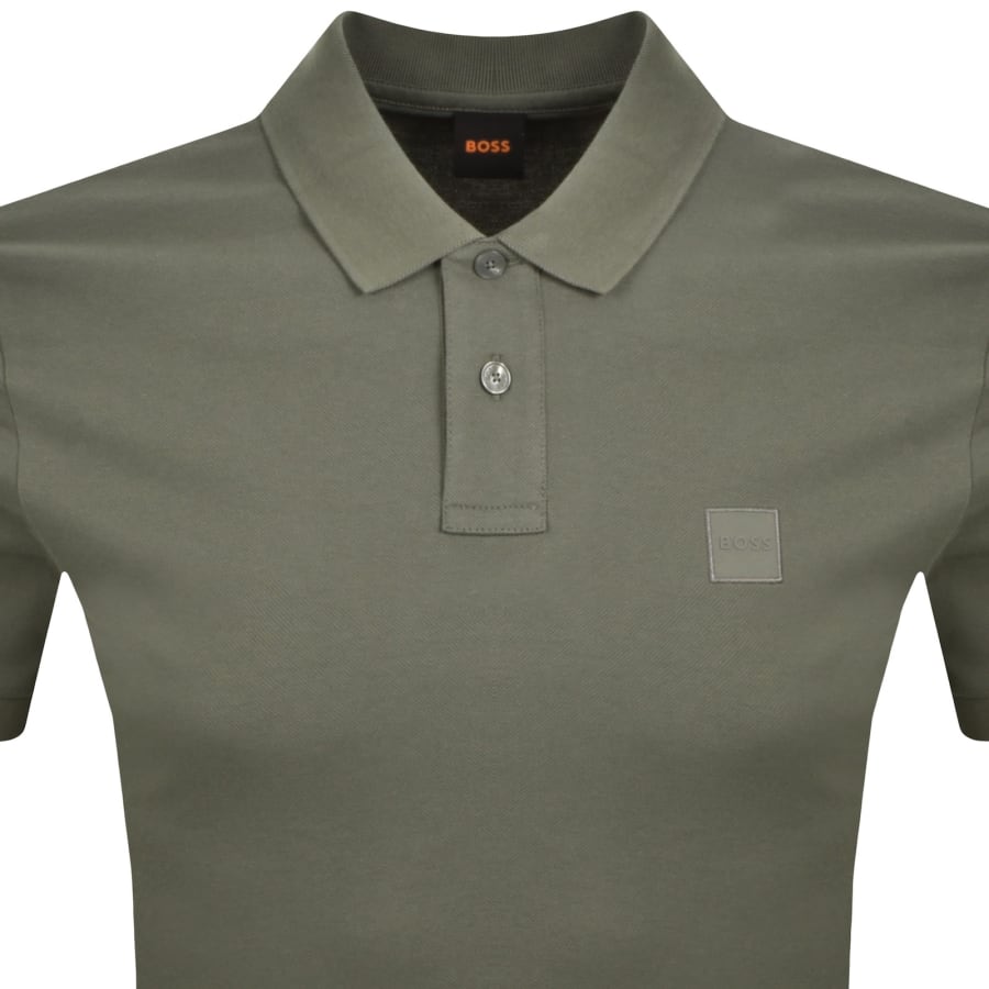 Image number 2 for BOSS Passenger Polo T Shirt Green