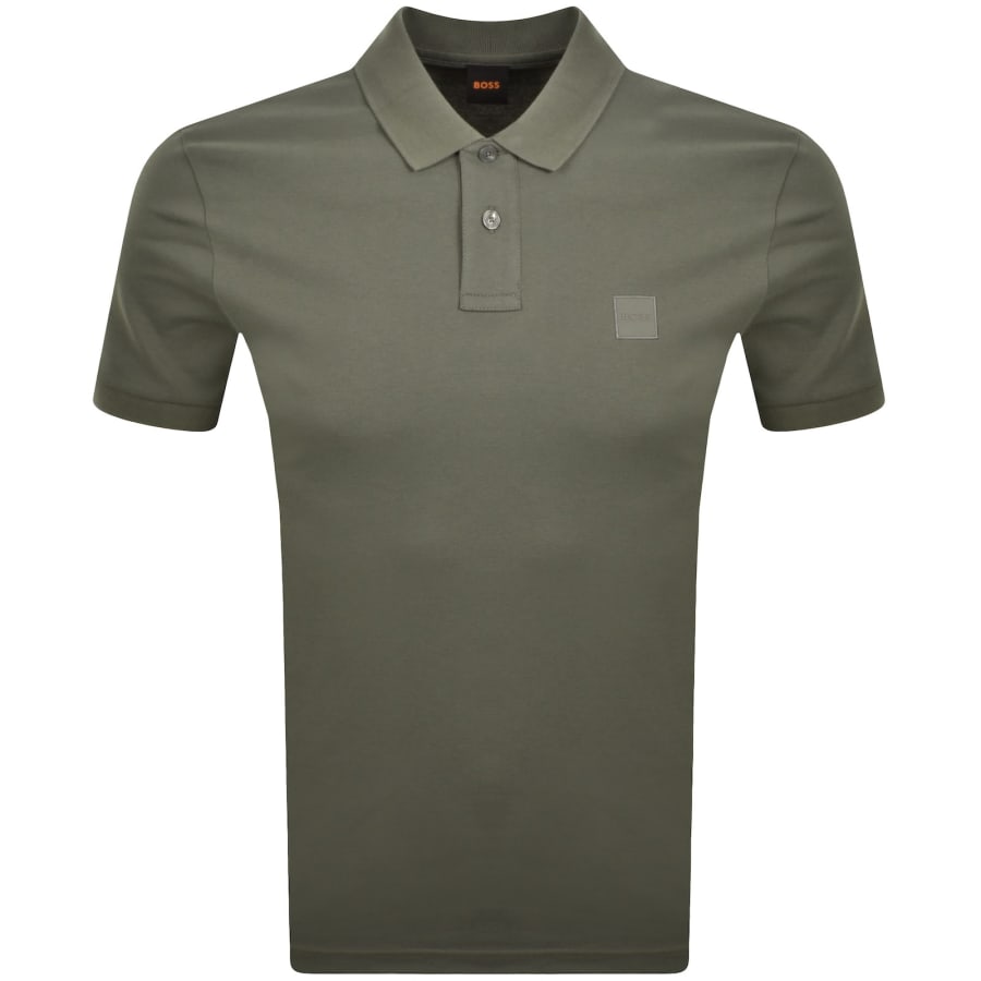 Image number 1 for BOSS Passenger Polo T Shirt Green