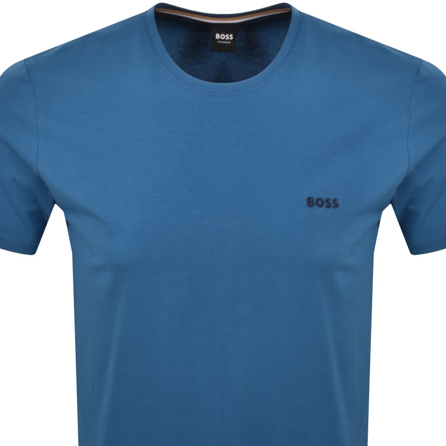 Image number 2 for BOSS Mix And Match T Shirt Open Blue