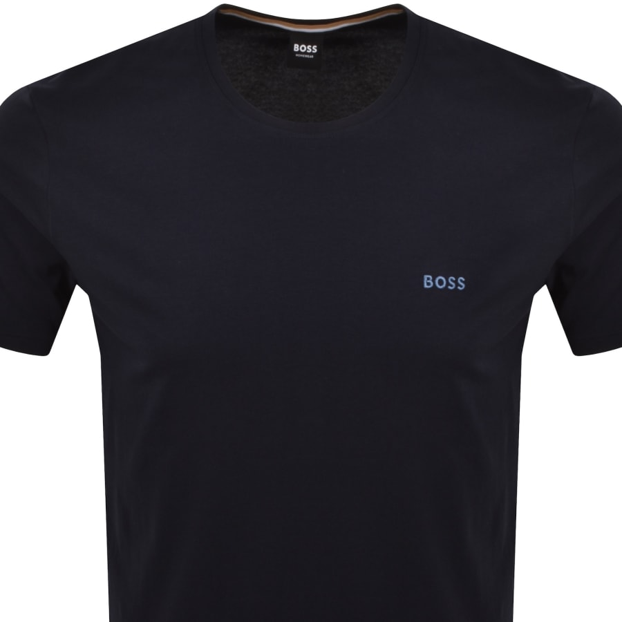 Image number 2 for BOSS Mix And Match T Shirt Dark Blue