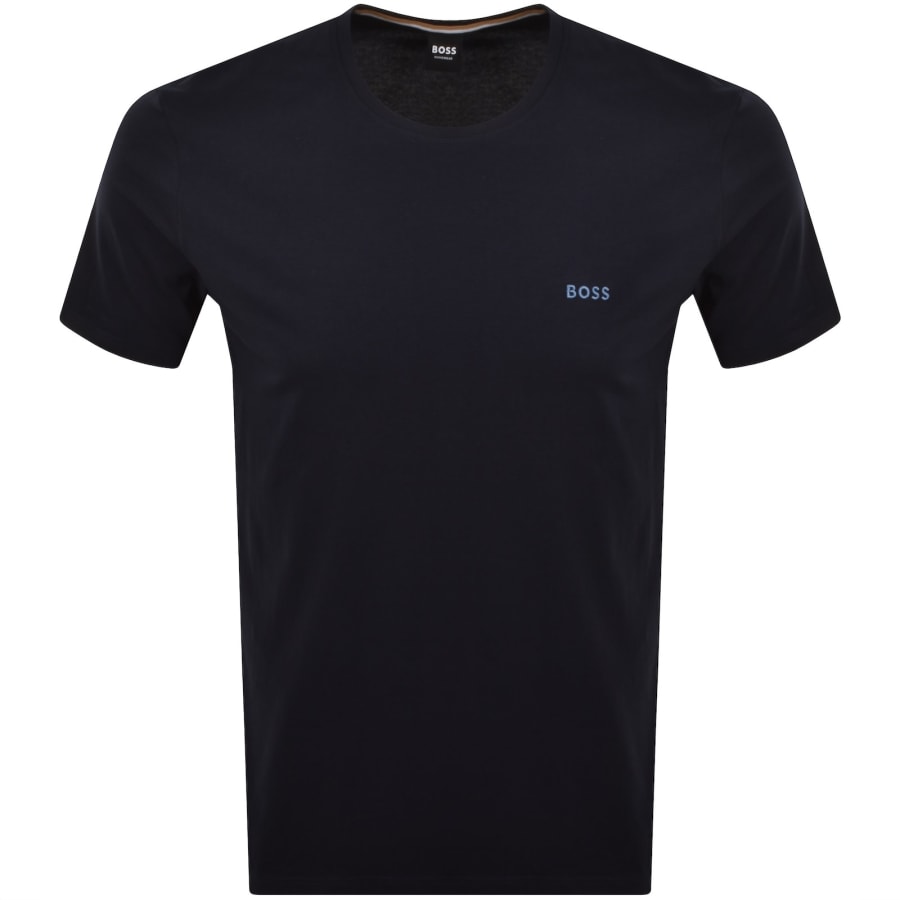 Image number 1 for BOSS Mix And Match T Shirt Dark Blue