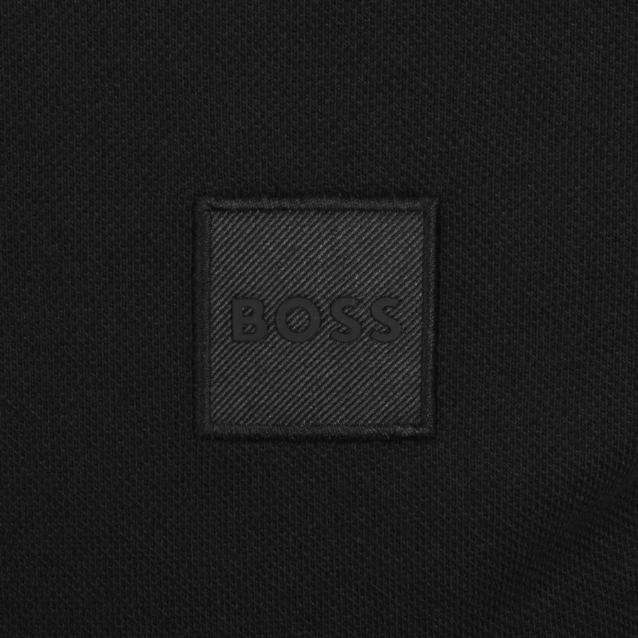 Image number 3 for BOSS Passerzip Polo T Shirt Black