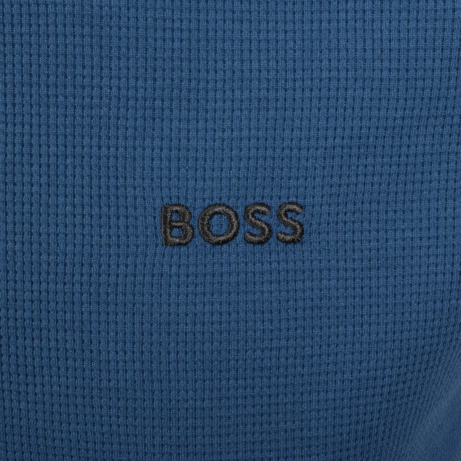 Image number 3 for BOSS Waffle T Shirt Blue