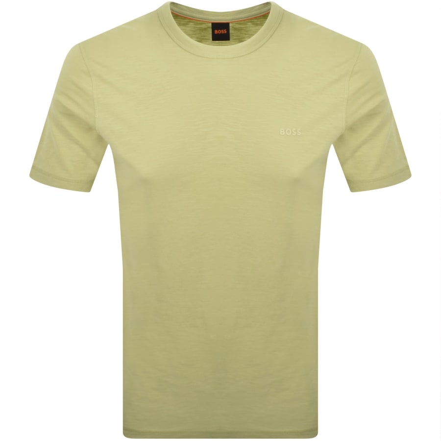 Image number 1 for BOSS Tegood T Shirt Yellow