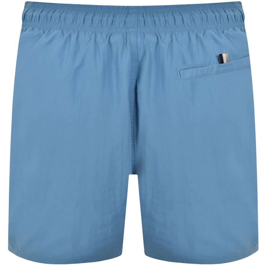 Image number 2 for BOSS Octopus Swim Shorts Aqua Green