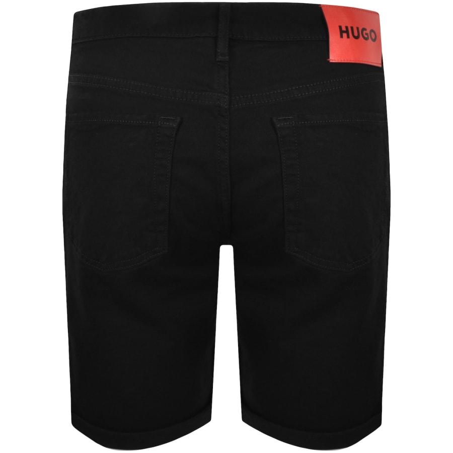 Image number 3 for HUGO 634 Denim Shorts Black
