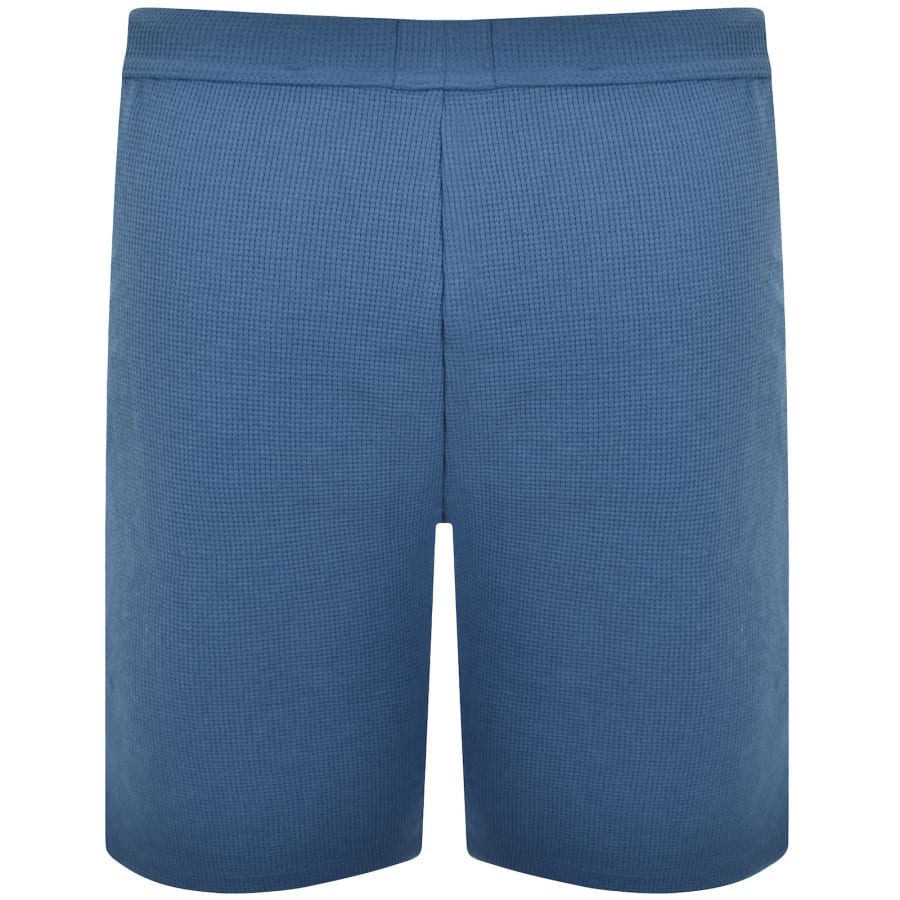 Image number 2 for BOSS Waffle Shorts Open Blue