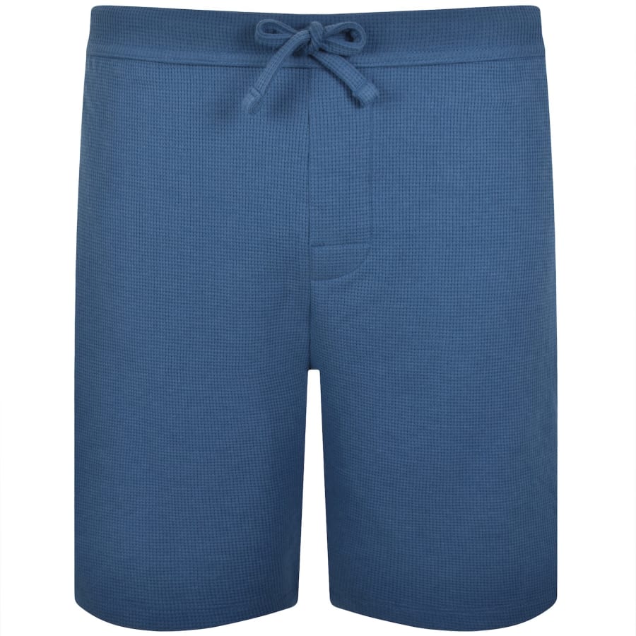 Image number 1 for BOSS Waffle Shorts Open Blue