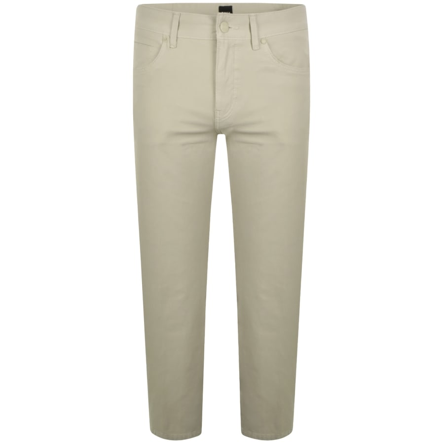Image number 2 for BOSS H Delaware Slim Fit Trousers Beige