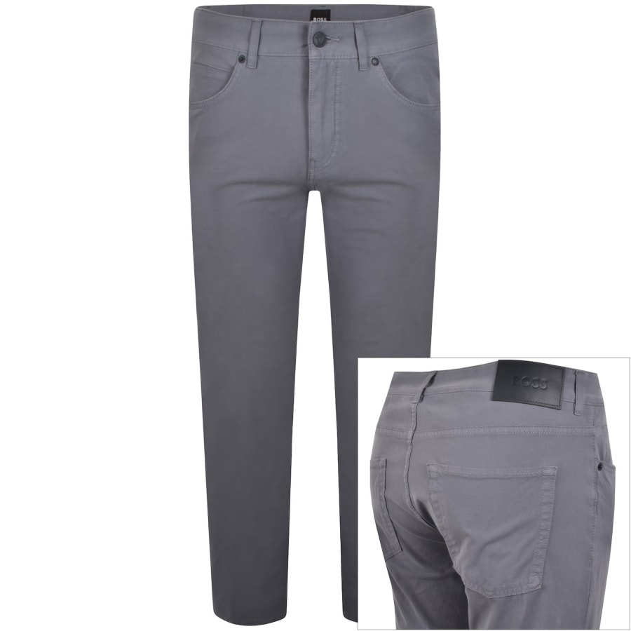 Image number 1 for BOSS H Delaware Slim Fit Trousers Blue