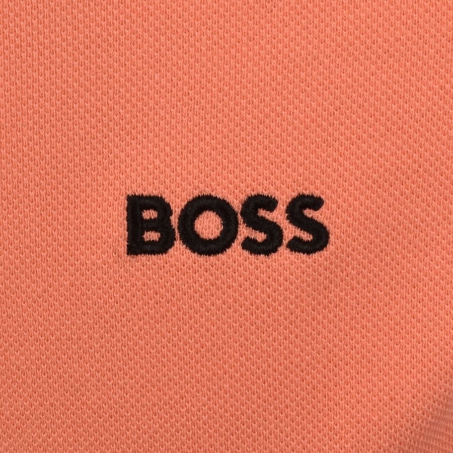Image number 3 for BOSS Paddy Polo T Shirt Orange