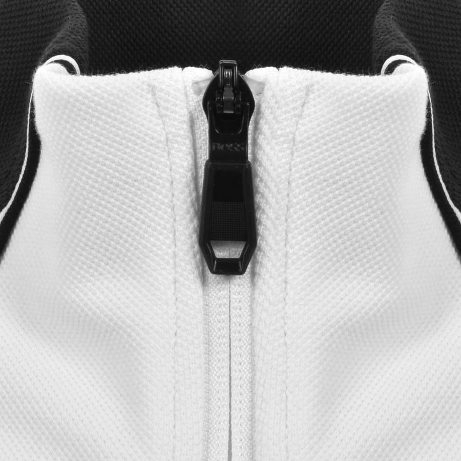 Image number 4 for BOSS Skaz Full Zip Sweatshirt White