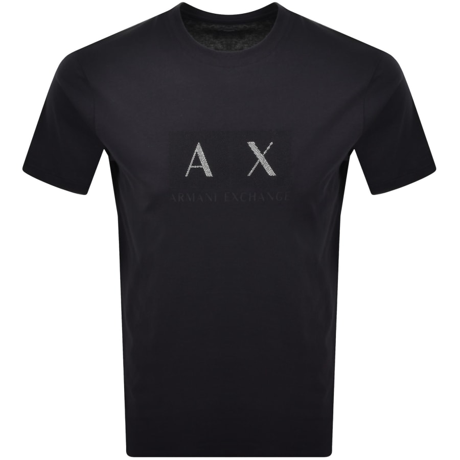 Image number 1 for Armani Exchange T Shirt Deep Navy