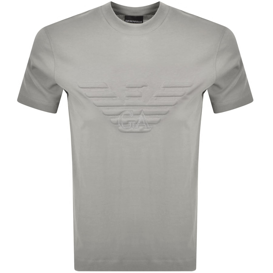 Image number 1 for Emporio Armani Big Eagle T Shirt Grey