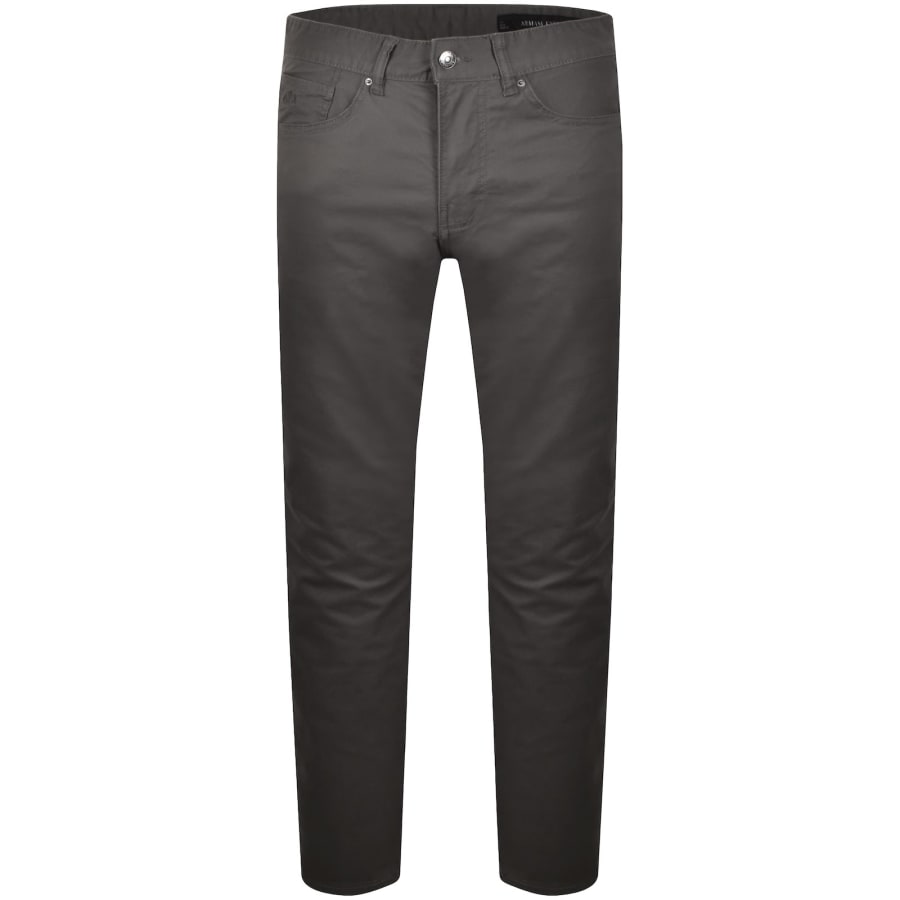 Image number 2 for Armani Exchange J14 Slim Fit Jeans Grey