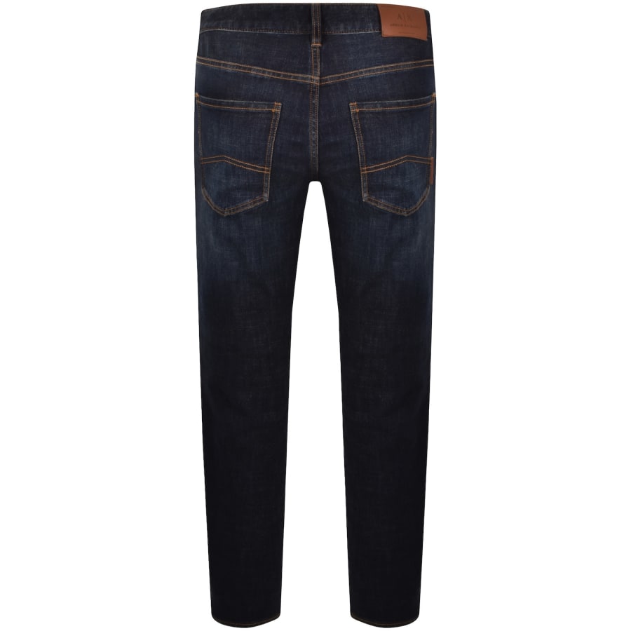 Image number 3 for Armani Exchange J14 Slim Fit Jeans Blue