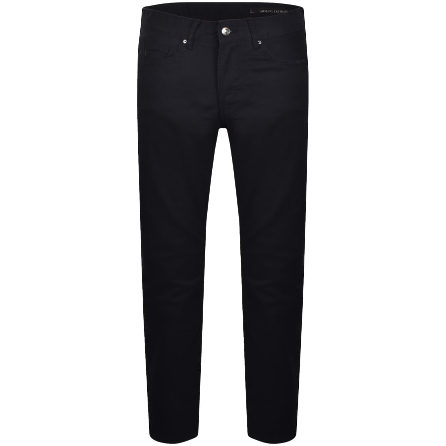 Image number 2 for Armani Exchange J14 Slim Fit Jeans Navy