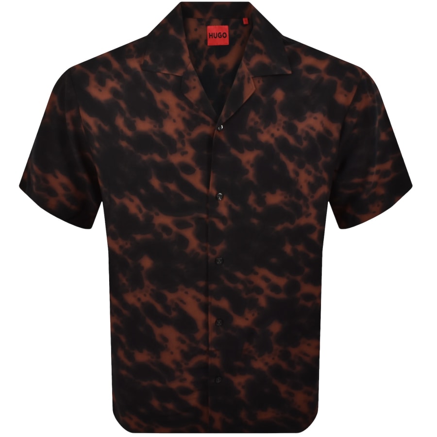 Image number 1 for HUGO Espino Shirt Black