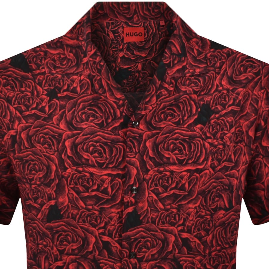 Image number 2 for HUGO Espino Shirt Black