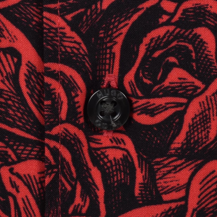 Image number 3 for HUGO Espino Shirt Black