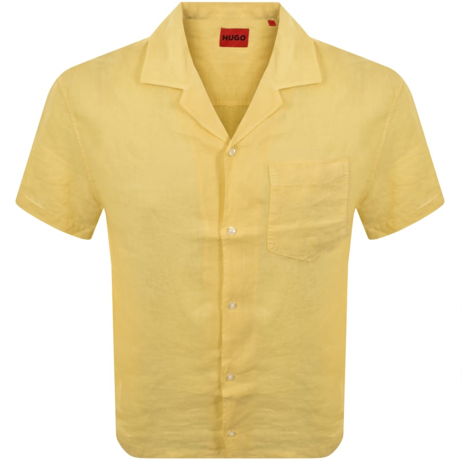 Image number 1 for HUGO Exolino Shirt Yellow
