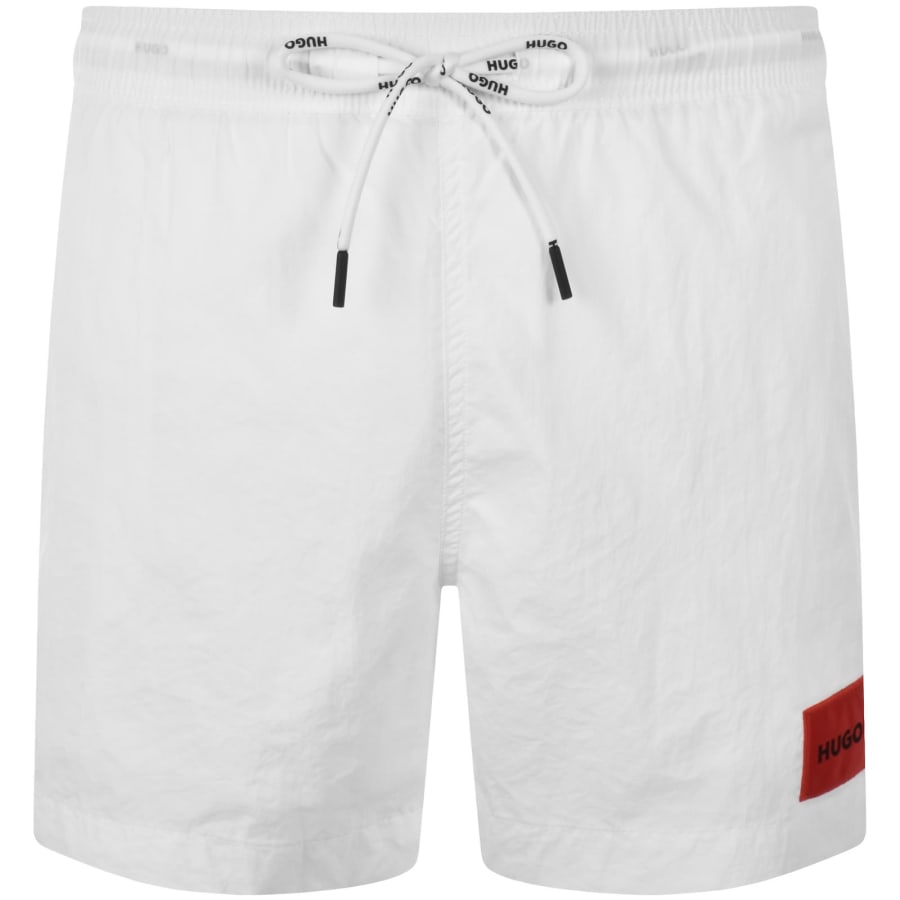 Image number 2 for HUGO Dominica Swim Shorts White