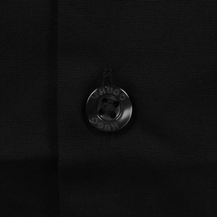 Image number 4 for HUGO Long Sleeved Ermo Shirt Black