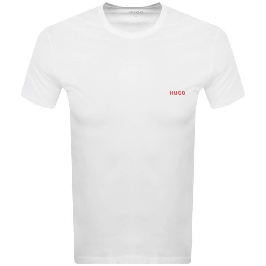 Image number 4 for HUGO 3 Pack Crew Neck T Shirts