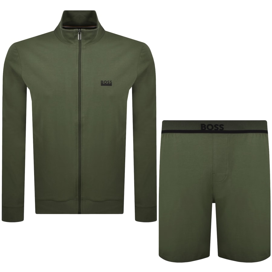 Image number 1 for BOSS 365 Short Set Green