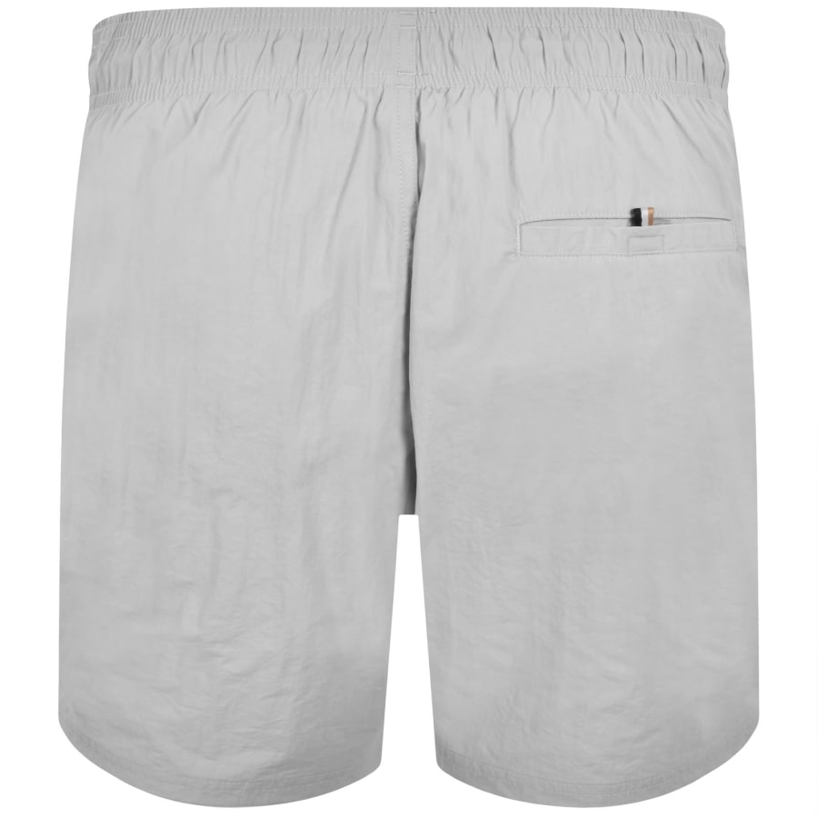 Image number 2 for BOSS Octopus Swim Shorts Grey