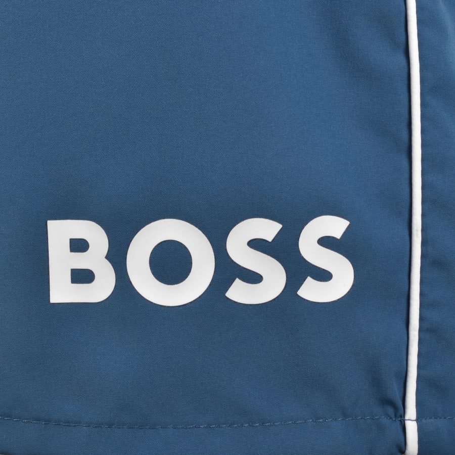 Image number 4 for BOSS Starfish Swim Shorts Blue