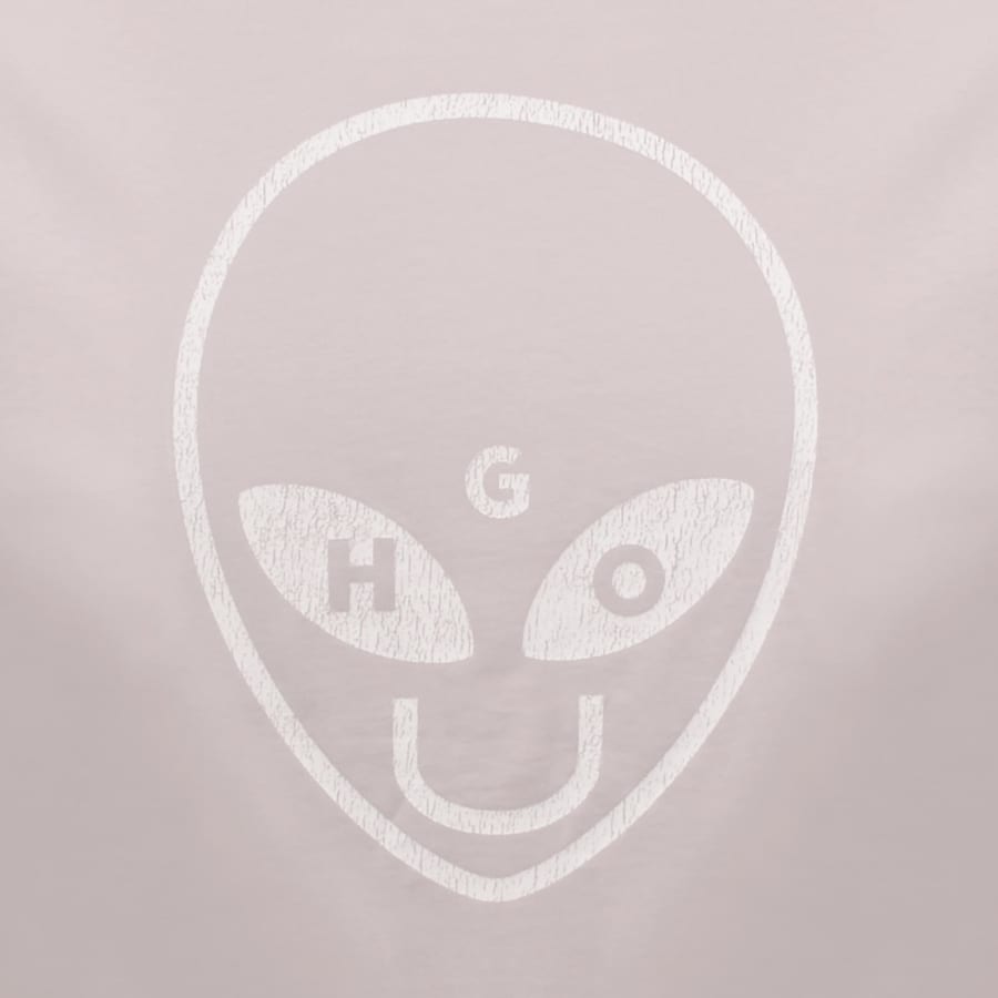 Image number 3 for HUGO Blue Nalien Logo T Shirt Pastel Purple