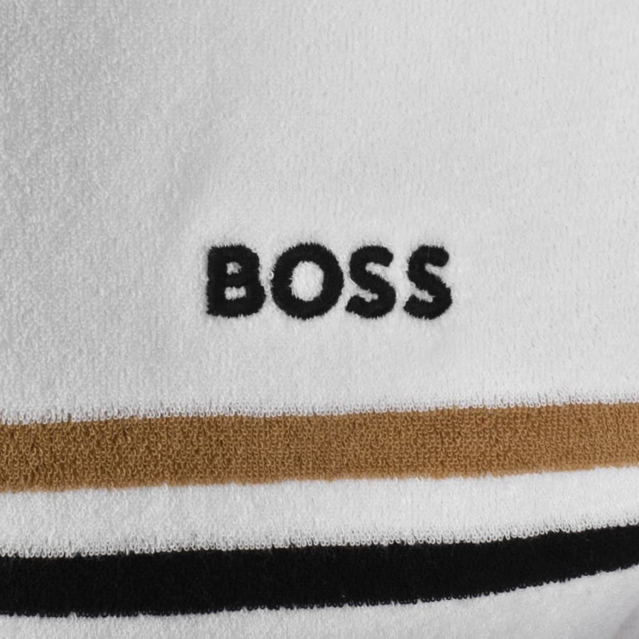 Image number 3 for BOSS Iconic Polo Shirt White